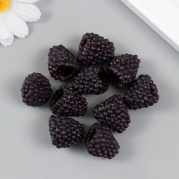 Декор для творчества PVC "Ежевика" 1,9х1,9х2,1 см