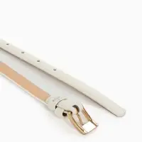 Ремень жен 02-01-01-01, Март2501, 1,3*0,3*110 см, без винта, пряж золото, 1 прокол,