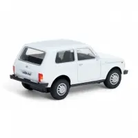 Машина металлическая "LADA 4x4", белая, 10 см, инерц. LADA4X4-11-WH