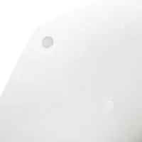 Папка-конверт на кнопке А5, 150 мкм, Calligrata Standard, прозрачная, белая