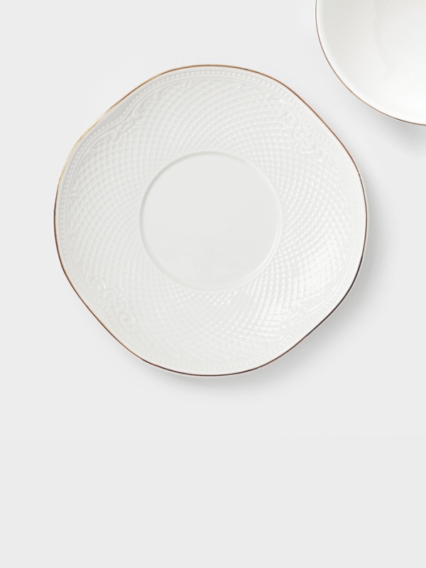 Супница 280мл W&Y "Empire" 17см с блюдцем