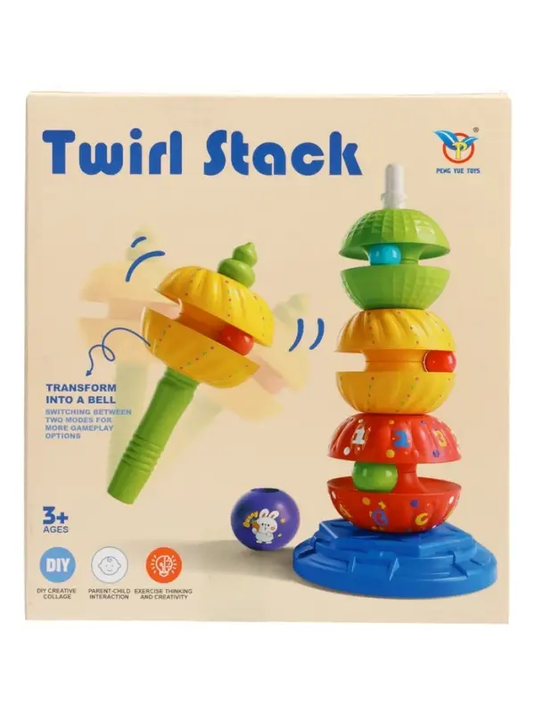 Развивающая пирамидка "Закрути шарик" 37см