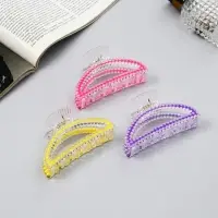 Крабик для волос &laquo;Хелен колор&raquo;, дуга, 9 см, МИКС