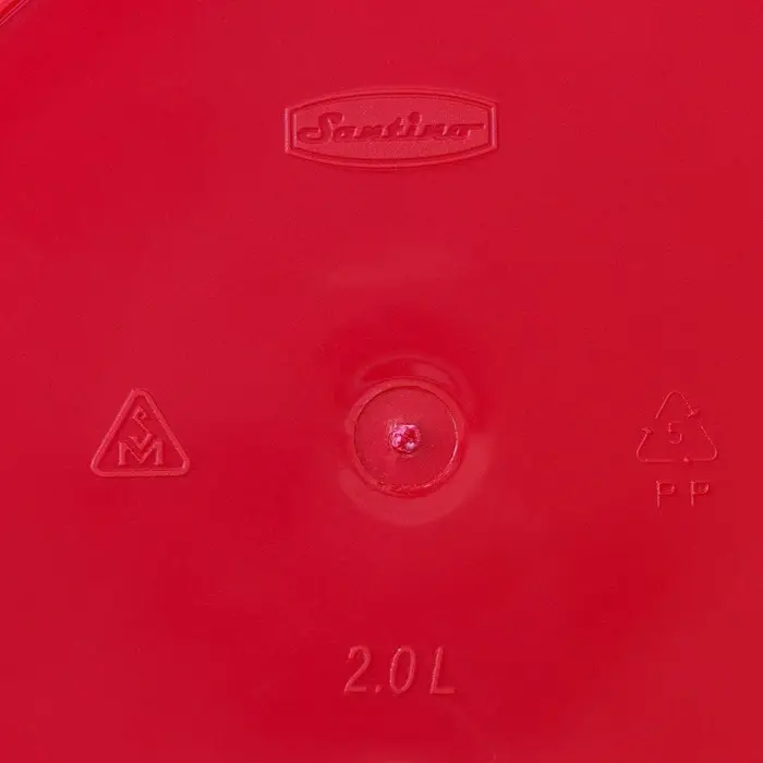 Кашпо для цветов со вставкой &laquo;Арте&raquo;, 2 л, цвет красно-чёрный