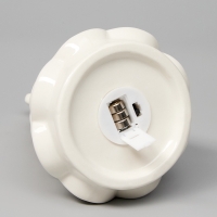 Светодиодная фигура "Елочка ажурная" 19.8х10.8х10.8, 1 LED, LR44x3(в компл.), Т/БЕЛЫЙ