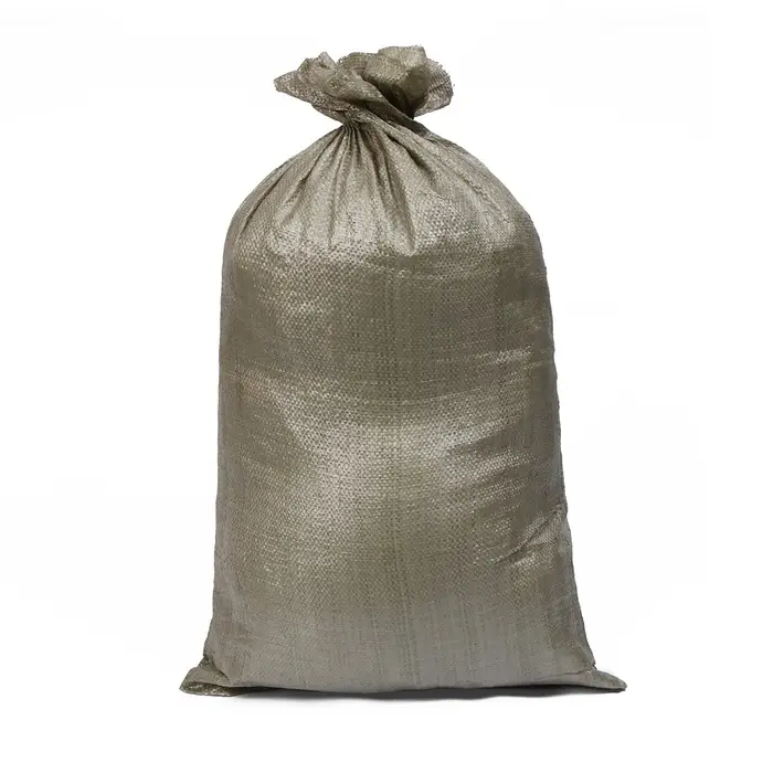 Мешок полипропиленовый, 50 &times; 90 см, на 40 кг, зелёный