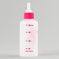 Набор для вскармливания &laquo;Пушистое счастье&raquo; для котят, бутылочка 60 мл, ёршик, соски