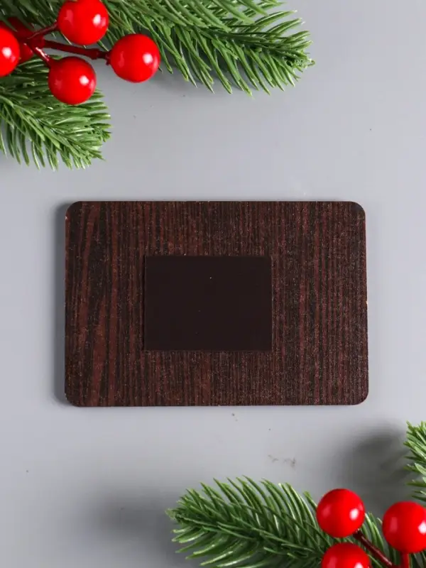 Магнит новогодний "Удачи в дом" 9,5х6,5 см