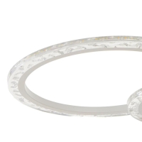 Люстра с ПДУ 71179/6 LED 144Вт диммер 3000-6000К белый 78,5х78,5х13,5 см BayerLux