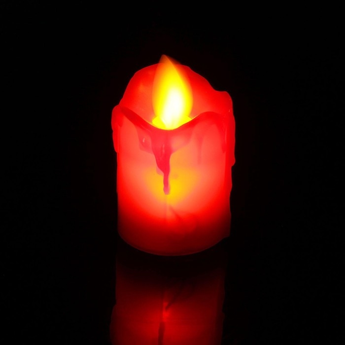 Свеча светодиодная &laquo;Самоцвет&raquo;, горит жёлтым