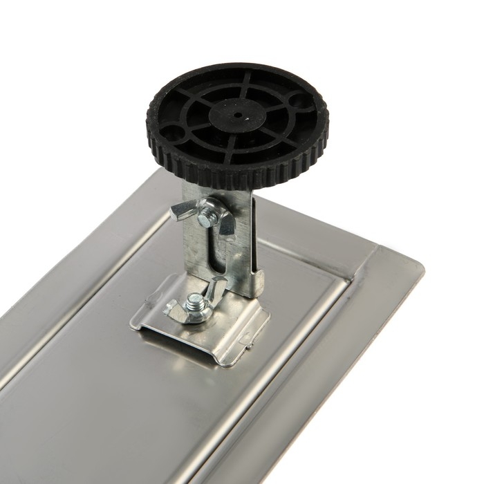 Трап ZEIN engr, c флaнцeм свободного вращ 360&deg;, 7*50 см, d=40/50 мм, нерж сталь, сатин