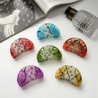 Крабик для волос &laquo;Айседора&raquo;, сетка, 6 см, МИКС