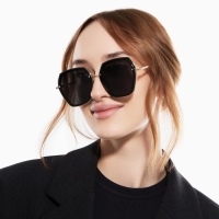 Очки солнцезащитные uv 400, дужка 13 см, ширина 12.6 см, линза 5.6&times;5.5 см