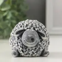 Сувенир "Барашек в цветочках" 5 см