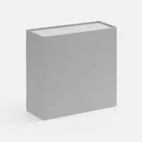 Коробка складная Quadra Fold, серая