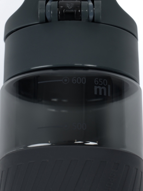 Бутылка для воды Onlytop, 650 мл, цвет черный
