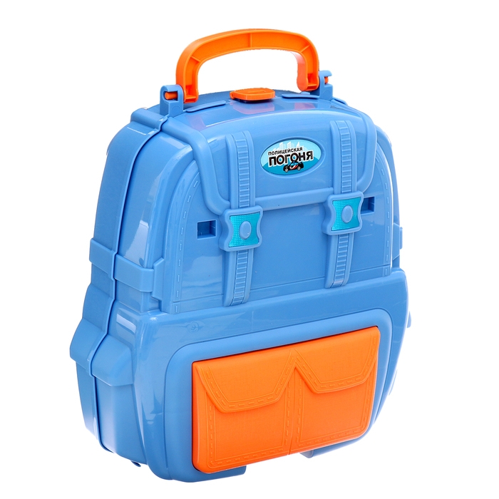 Парковка &laquo;Полиция погоня&raquo;, в рюкзаке