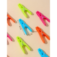 Прищепки бельевые Доляна &laquo;Ложки&raquo;, 8,2&times;1,7&times;3,5 см, 24 шт