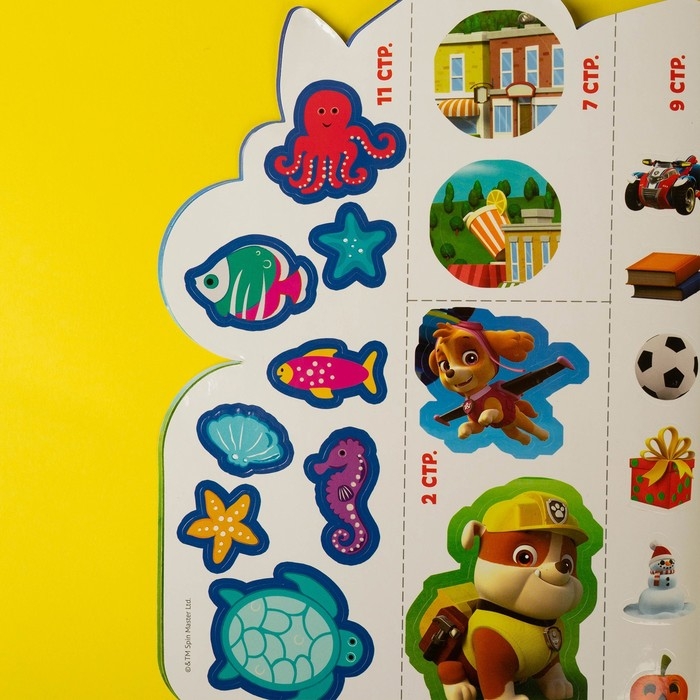 Набор для творчества с наклейками &laquo;Гончик&raquo;, PAW PATROL, 12 листов