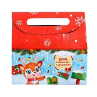 Подарочный набор кружка с игрушкой &laquo;Новогодний подарок&raquo;, МИКС