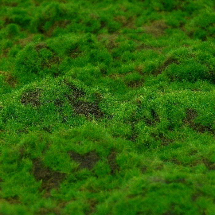 Мох искусственный, декоративный, полотно 1 &times; 1 м, рельефный, камни, Greengo