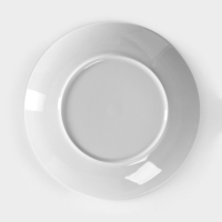 Тарелка фарфоровая &laquo;Универсал&raquo;, d=27 см, белая