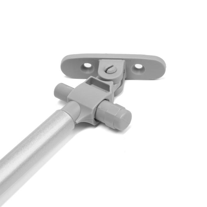 Газовый лифт ТУНДРА GG100GR, 100N, с доводчиком, цвет серый