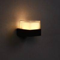 Светильник фасадный &laquo;Гранд&raquo;, FSD-032, 5 Вт, 3000К, IP65, 220 В, пластик, черный