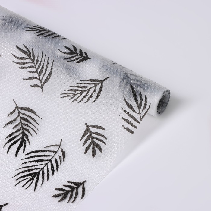 Коврик противоскользящий Доляна Plantae, 30&times;150 см