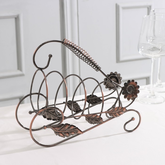 Подставка для бутылки Доляна, 25&times;10&times;20 см