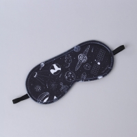 Маска для сна &laquo;Галактика&raquo;, 19 &times; 8,5 см, резинка одинарная, рисунок МИКС