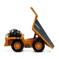 Самосвал радиоуправляемый &laquo;Стройтехника&raquo;, подвижный кузов, грузоподъёмность 2,5 кг