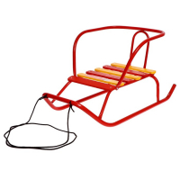 Санки &laquo;Ветерок 5&raquo;, цвет красный