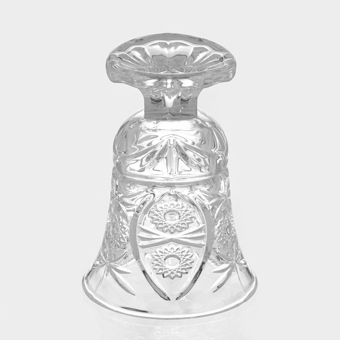 Набор рюмок стеклянных &laquo;Ледяная звезда&raquo;, 40 мл, 5,5&times;7,5 см, 6 шт