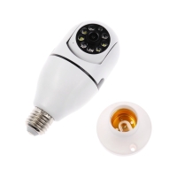 Видеокамера WiFi Cam-13, IP, 2 Мп, в виде лампочки, поворот 355 &deg;, микро, 3.6 мм объектив, белая