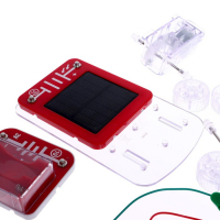 Конструктор &laquo;Солнцеход&raquo;, 2 источника энергии, 16 деталей