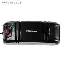 Точилка для ножей Sakura SA-6604BK, электрическая, 120 Вт, чёрная