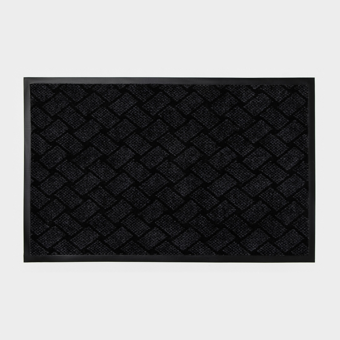 Коврик придверный влаговпитывающий &laquo;Крафт&raquo;, 50&times;80 см, цвет серый