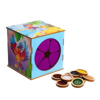 Тактильное сенсорное лото по методике Монтессори &laquo;Парочки&raquo;