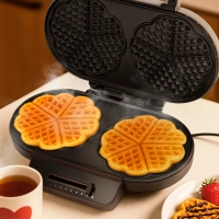 Вафельница электрическая для венских вафель КТ-3637 1200 Вт