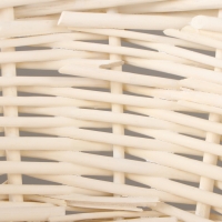 Набор корзин &laquo;Косичка&raquo;, 3 шт, 35&times;12/38 см, 29&times;11/32 см, 24&times;10/27 см, ива