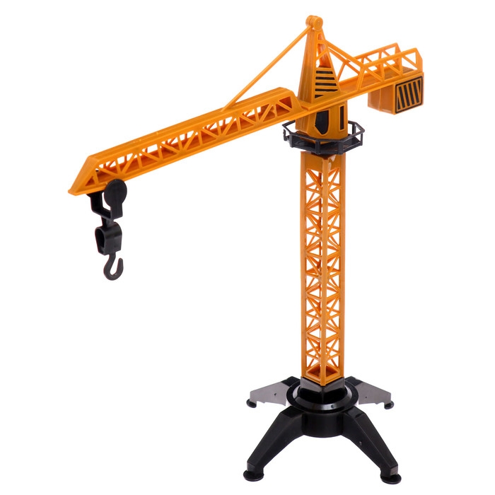 Автотрек &laquo;Стройка&raquo;, с машинкой, краном и фигурками, работает от батареек