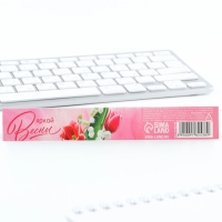 Ручка шариковая пластик, синяя паста &laquo;Яркой весны&raquo;