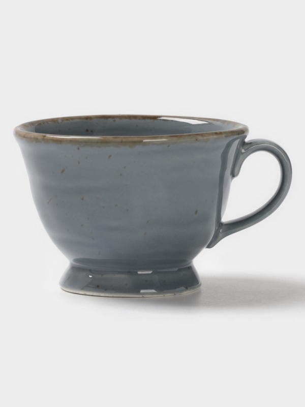 Чайная пара Magistro "Alpine Frost" 245 мл 15,5х10,5х9 (блюдце, чашка) цвет синий