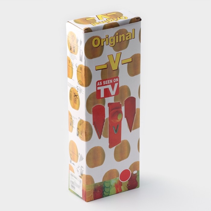 Овощерезка - шинковка Доляна &laquo;Смарти&raquo;, 3 сменных насадки, пушер, цвет белый