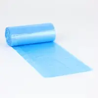 Мешки для мусора в рулоне 60 л, голубые,ПНД, толщина 8 мкм, 30 шт