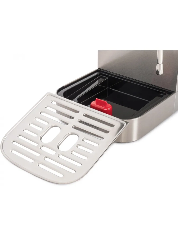 Кофеварка рожковая HEM-9990 серебристый