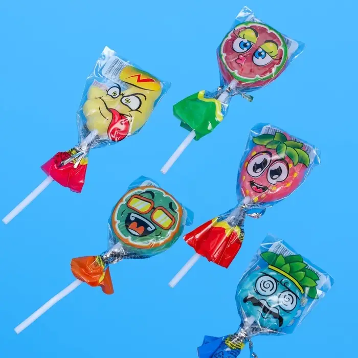 Карамель на палочке &laquo;Лизунец Crazy Фрукты&raquo; 15 г