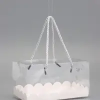 Кондитерская упаковка под рулет, белая 18,5 х 10 х 10 см