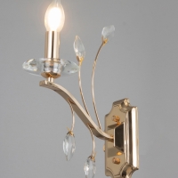 Бра "Валенсия" 1хЕ14 40Вт золото